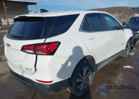 2022 Chevrolet Equinox Awd Lt из США, поврежденный, VIN 3GNAXUEV5NL218769
